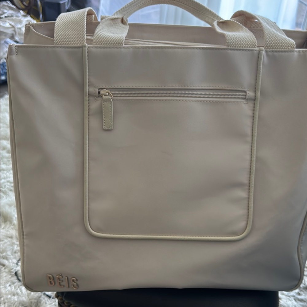 BEIS Beige Tote Bag